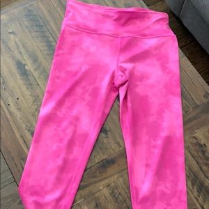GAP Fit Pink Tie-dye yoga pants - Size M